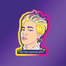 Load image into Gallery viewer, BTS Butter Colour Version Stickers with Gradient Outline
