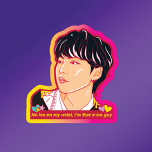 Load image into Gallery viewer, BTS Butter Colour Version Stickers with Gradient Outline