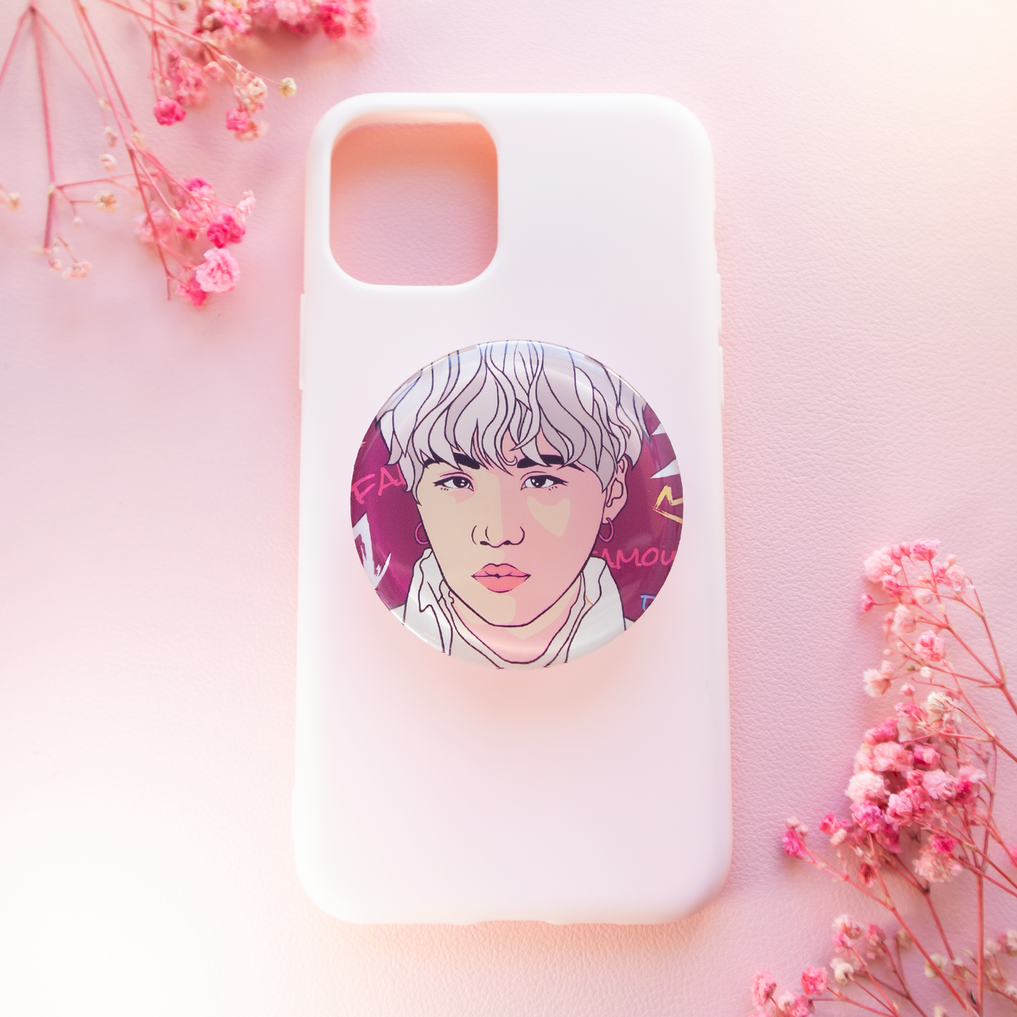 The Yoongi Shadow Acrylic Phone Grip!