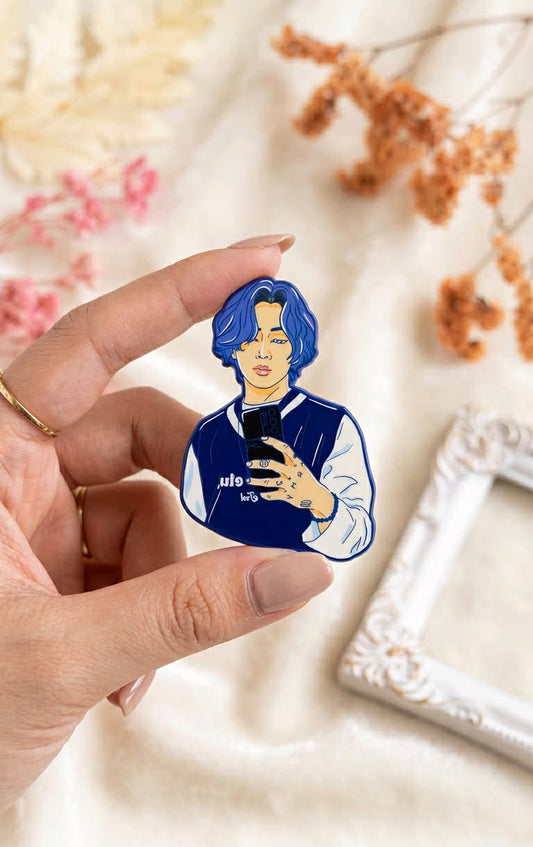 The Blue Jungkook Pin!
