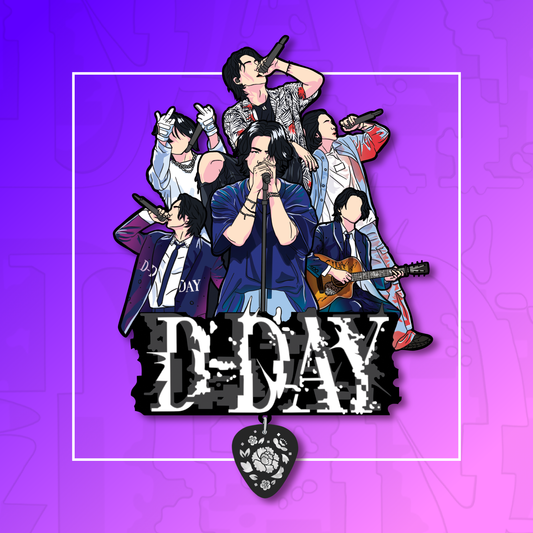 PREORDER The Agust D Inspired "D-Day Tour" Enamel Pin!