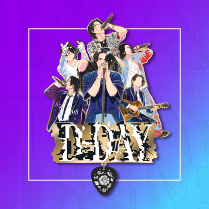PREORDER The Agust D Inspired "D-Day Tour" Enamel Pin!