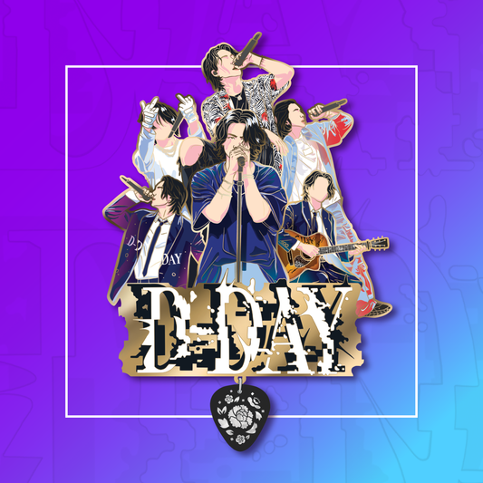 PREORDER The Agust D Inspired "D-Day Tour" Enamel Pin!