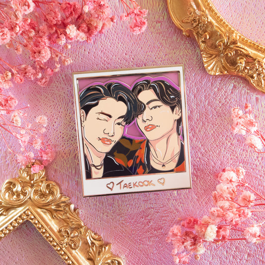 The Taekook Selfie Pin!