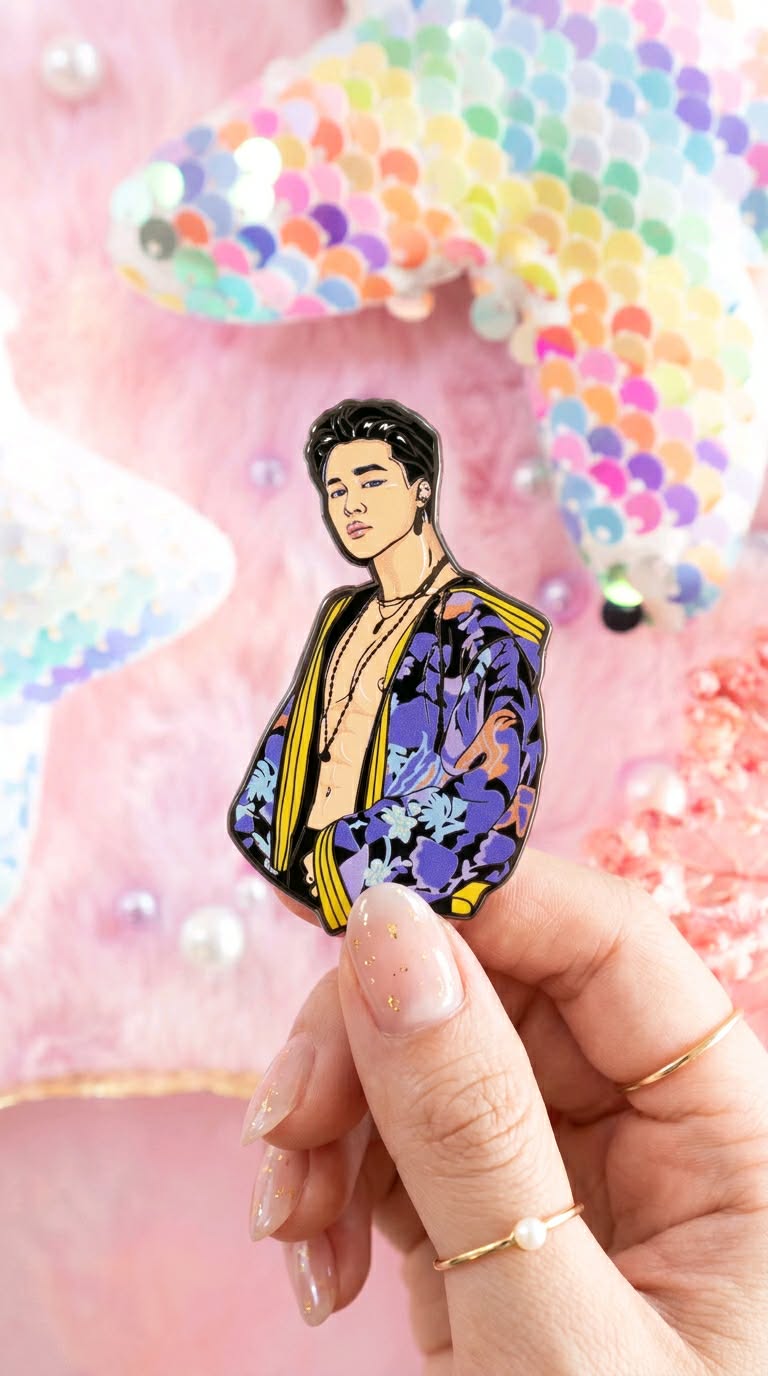 The Jimin No Shirt Pin!