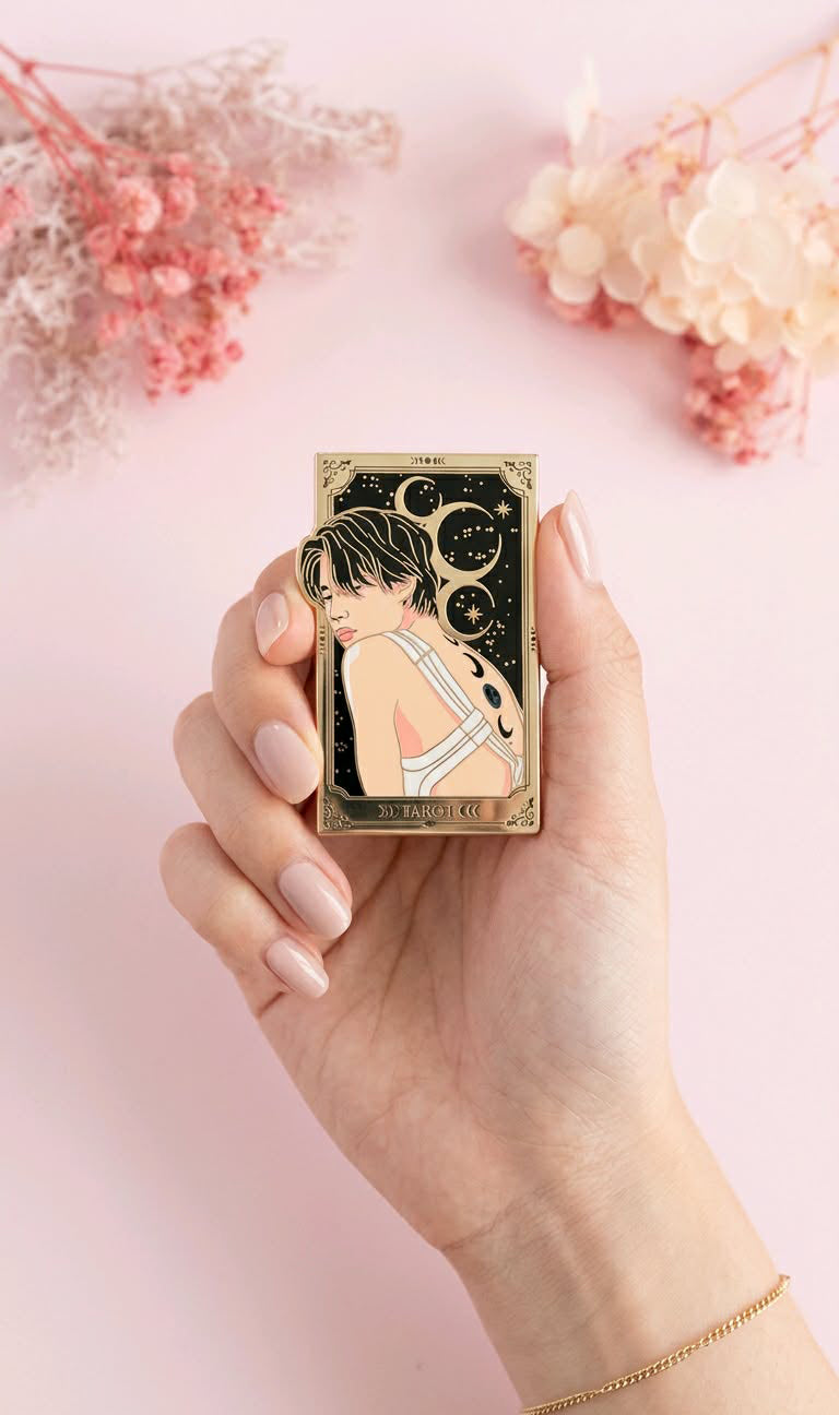 Jimin Inspired "Face" Enamel Pin!