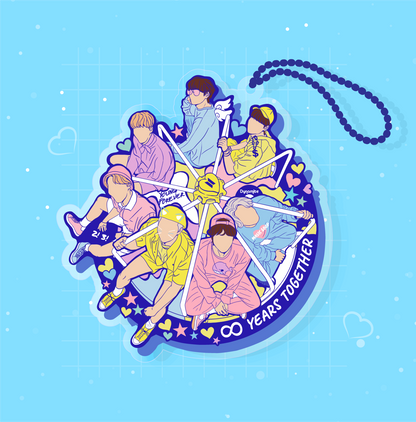 The 8 Year Anniversary Keychain