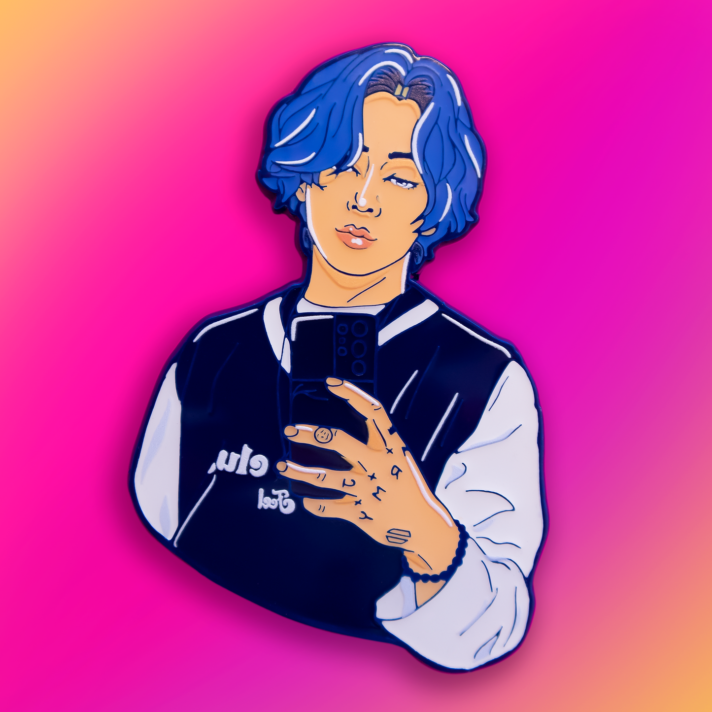 The Blue Jungkook Pin!