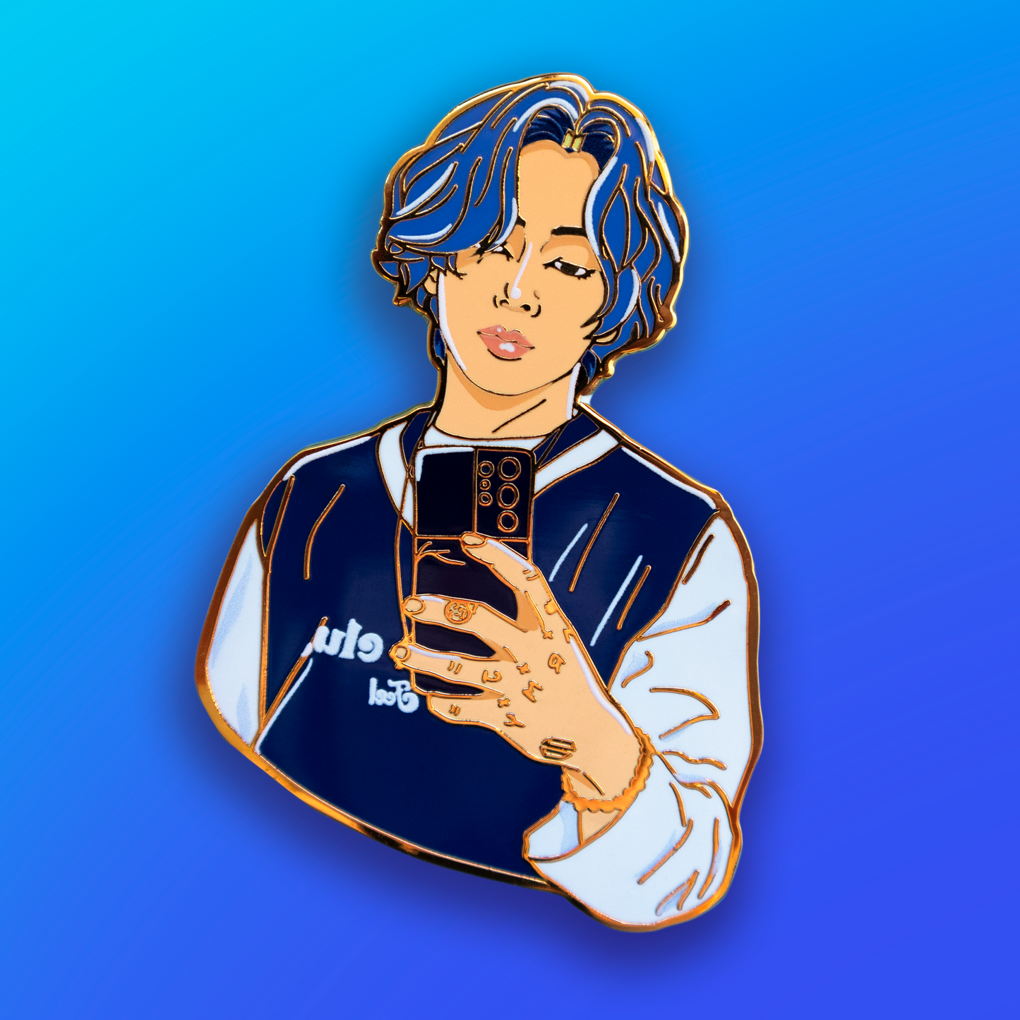 The Blue Jungkook Pin!