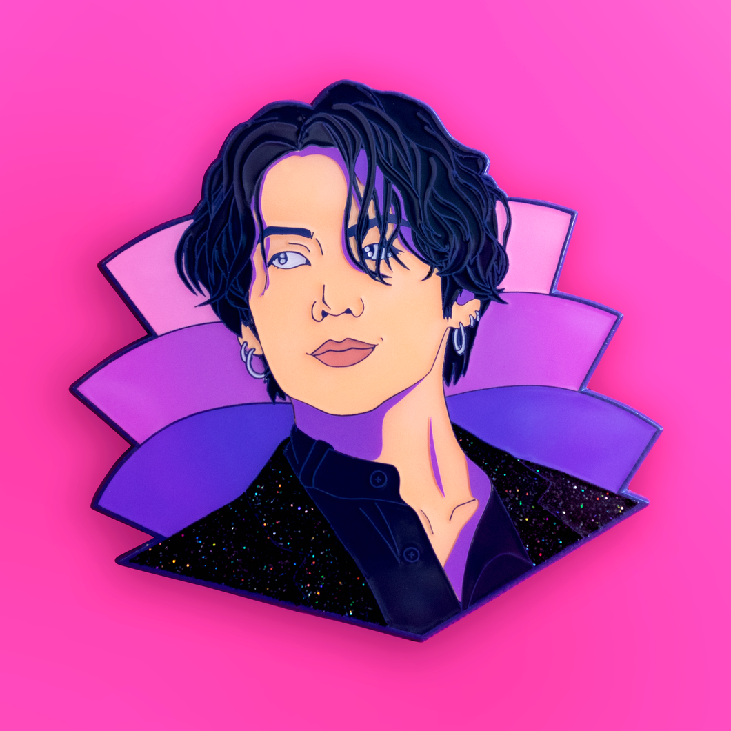 The Long Haired Jungkook 2.0 Pin