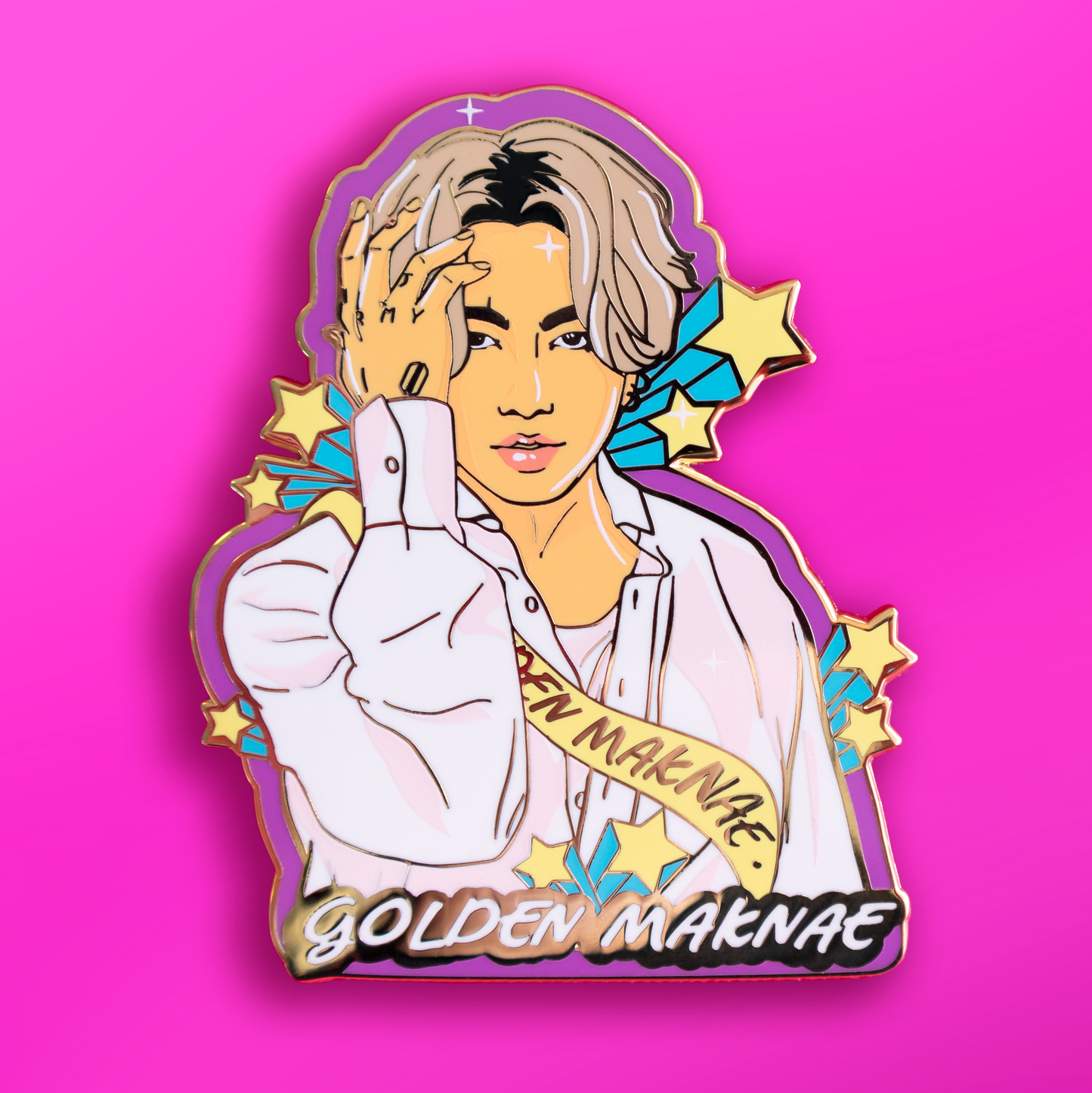 The Blonde Jungkook Pin!