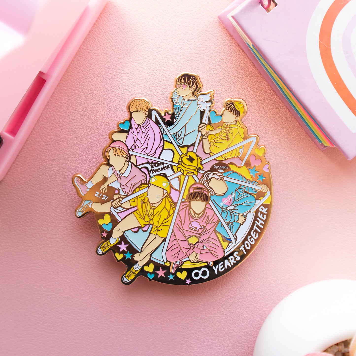 The 8 Year Anniversary Pin!