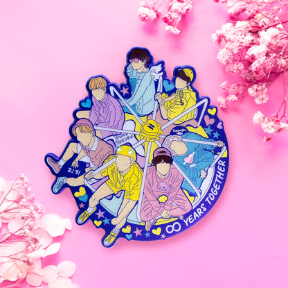 The 8 Year Anniversary Pin!