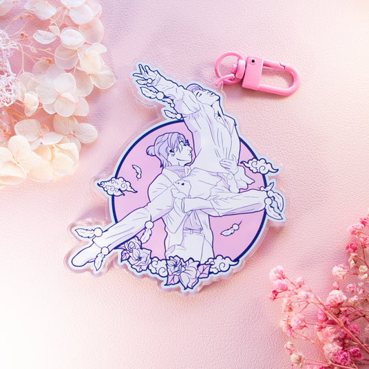 The Jikook Black Swan Keychain!