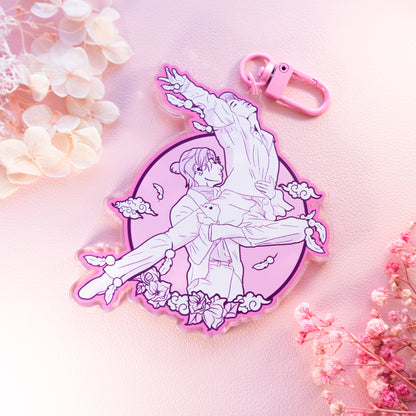 The Jikook Black Swan Keychain!