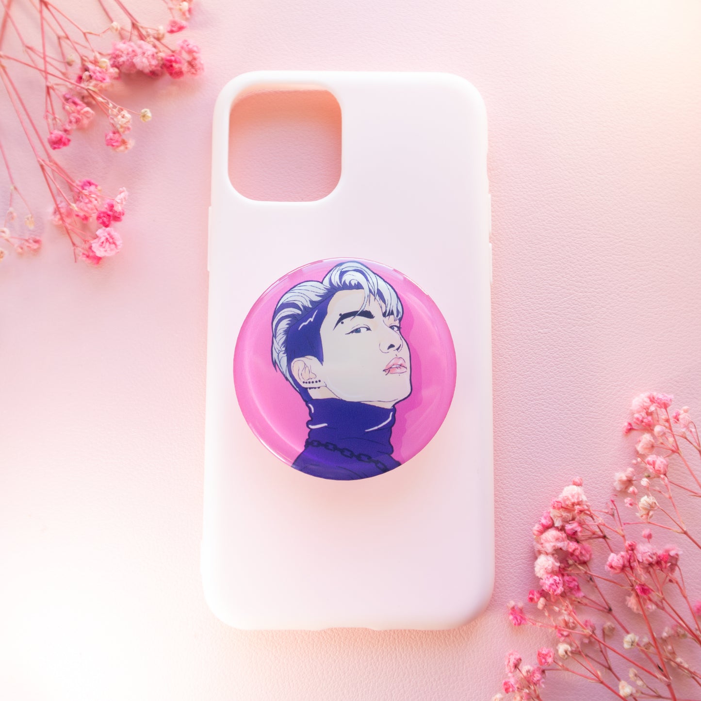 The JK GQ Acrylic Phone Grip!