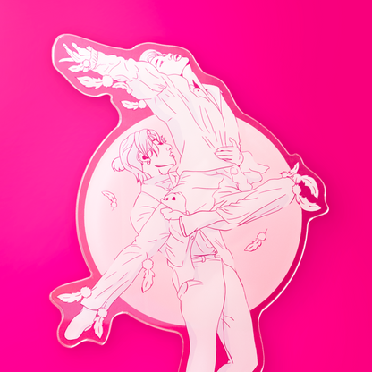 The Jikook Swan Standee