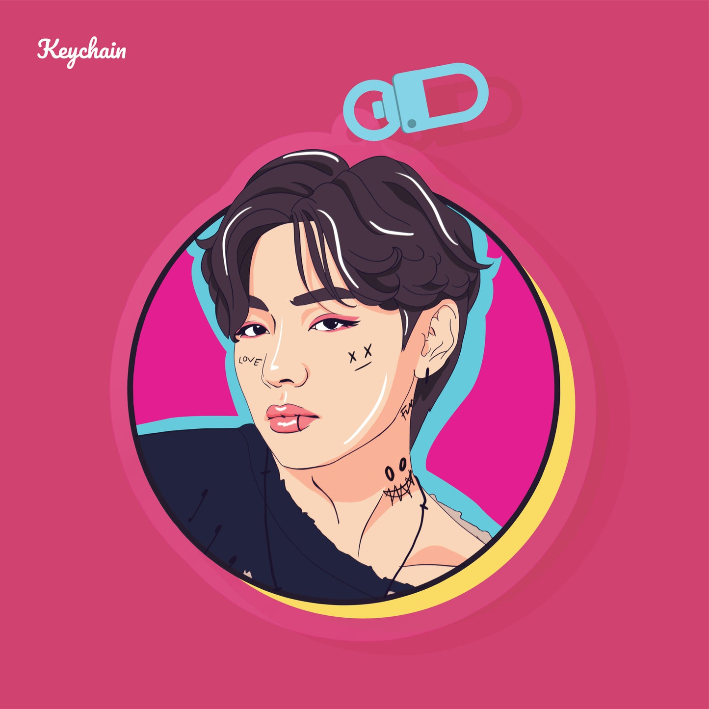 The Taehyung SG Keychain!