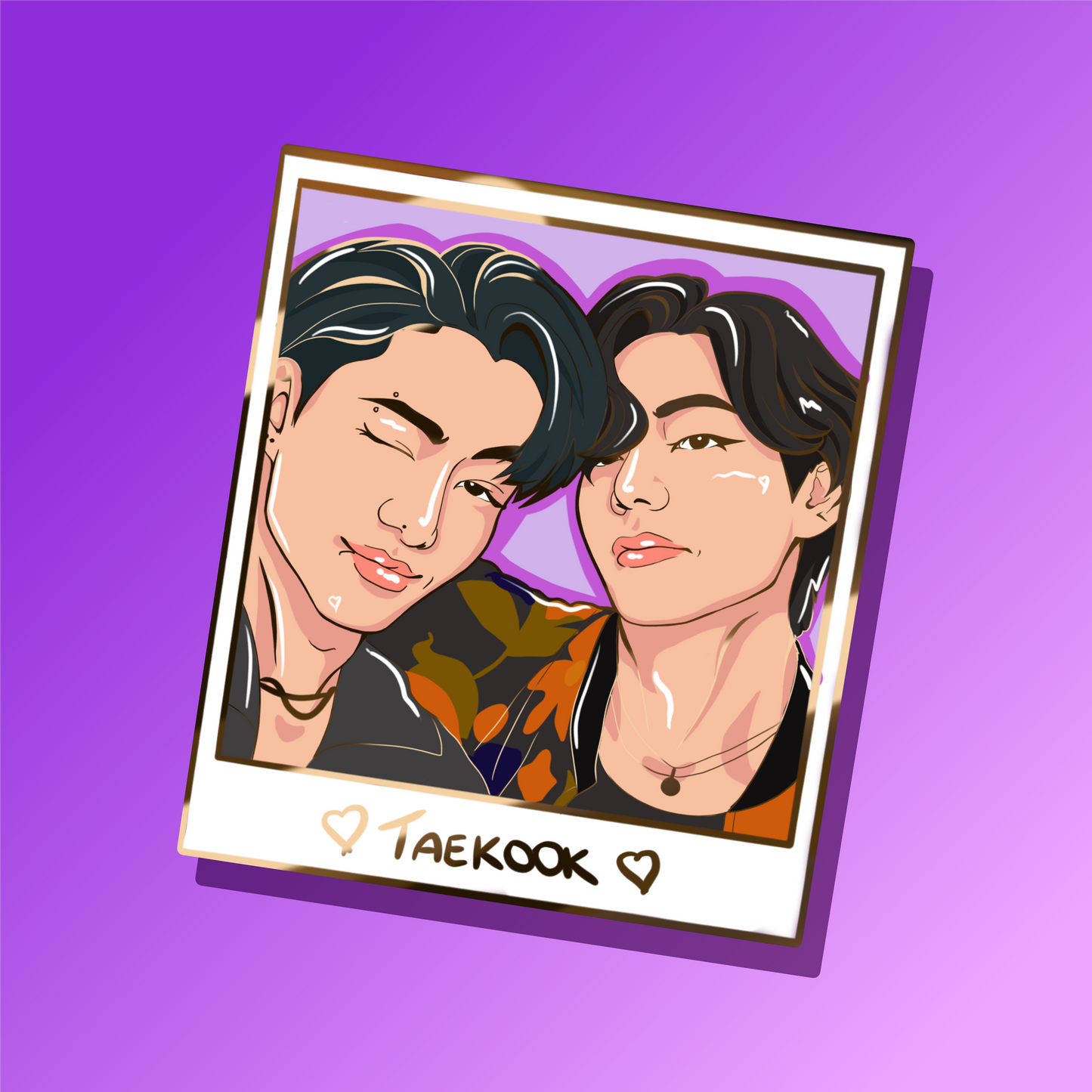 The Taekook Selfie Pin!