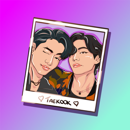 The Taekook Selfie Pin!