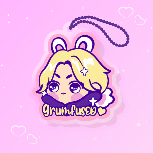 The Grumfused Jungkook Keychain