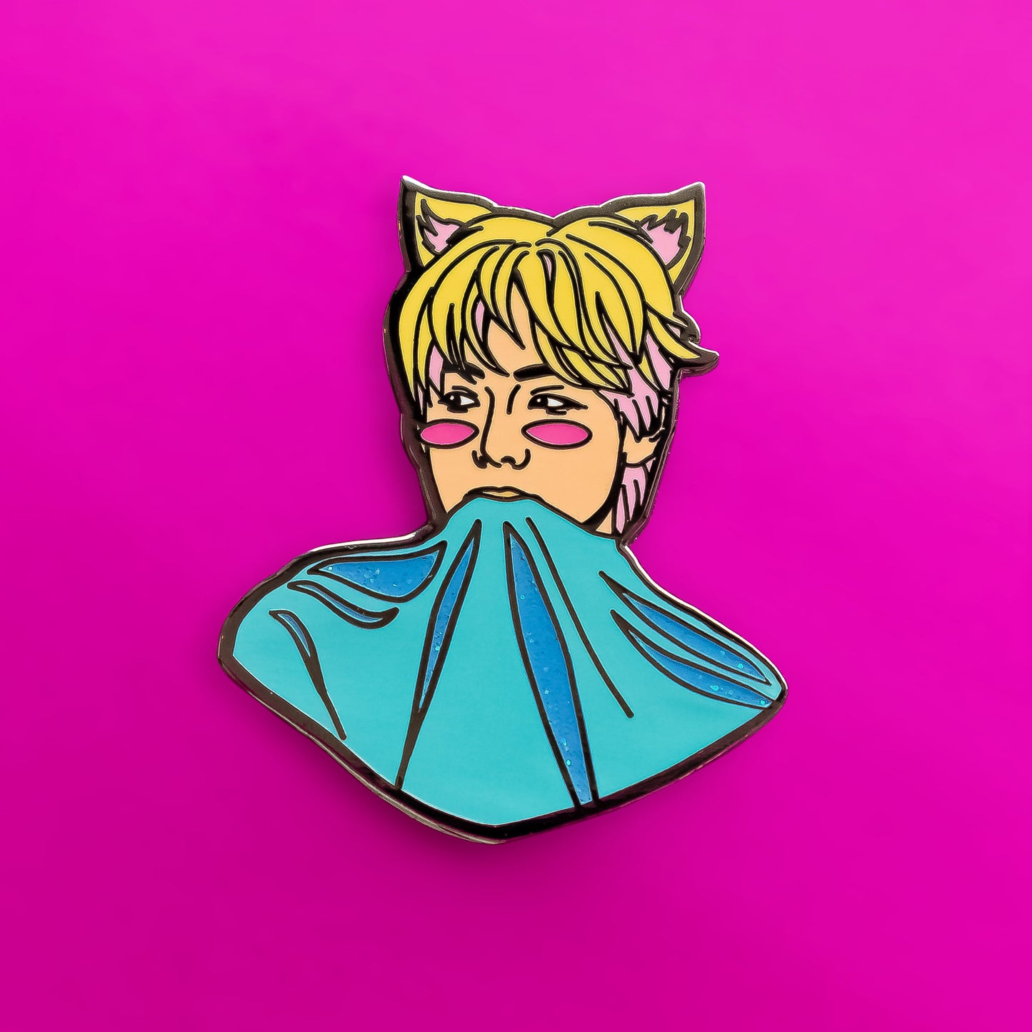 Taehyung Kitty Pin