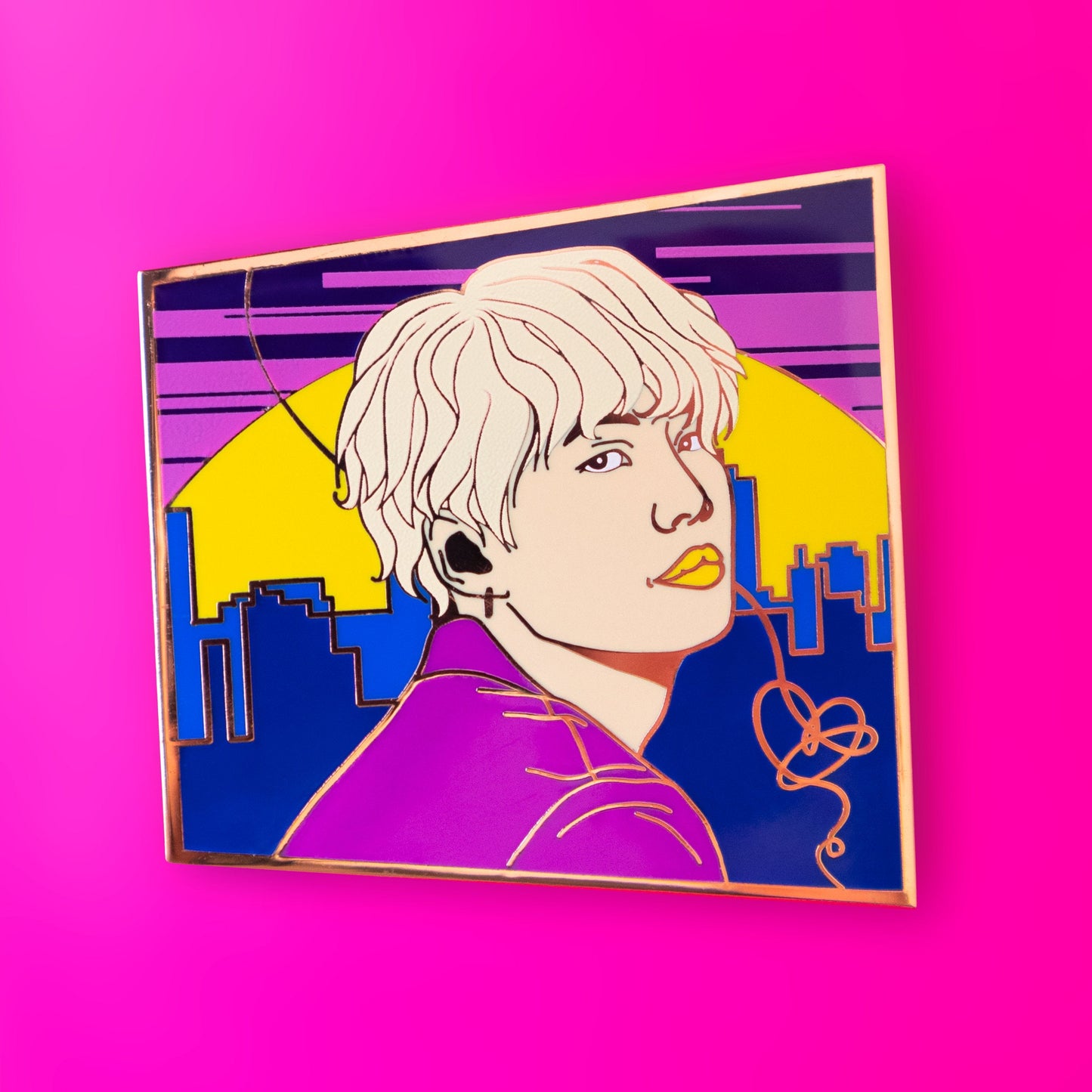 The Seesaw Yoongi LY Tour Pin
