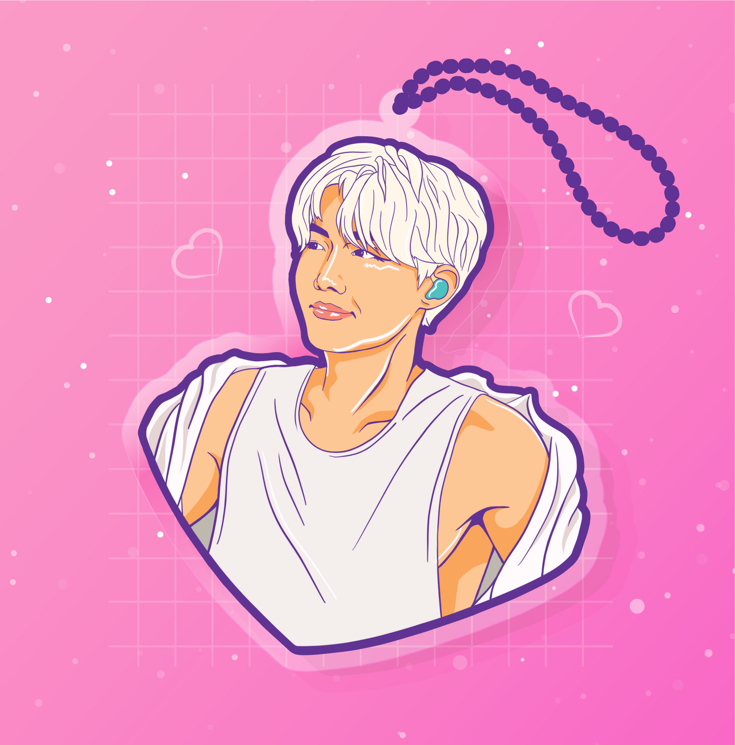 The Sowoozoo Jhope Keychain