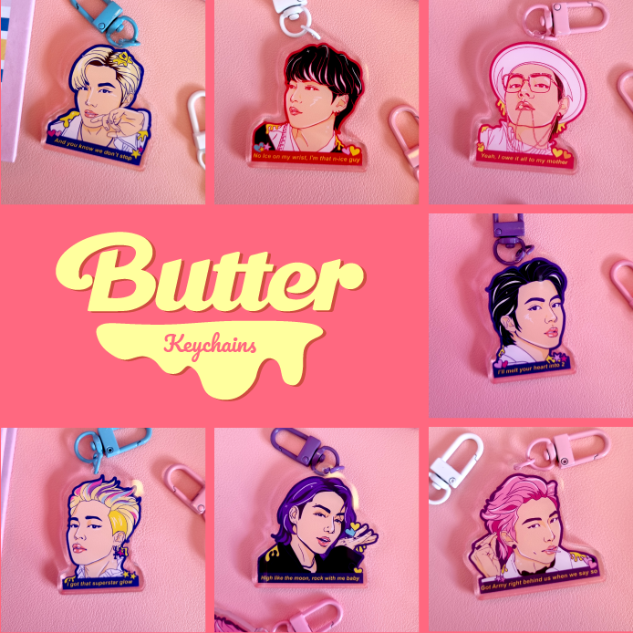 The Butter Keychains