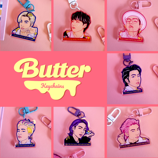 The Butter Keychains