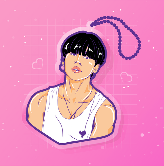 The Sowoozoo Jimin Keychain